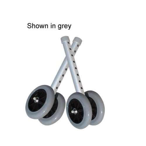 Wheel Kit for MJM No 1056 - Heavy-Duty with Silver Vein Frame with Black Wheels