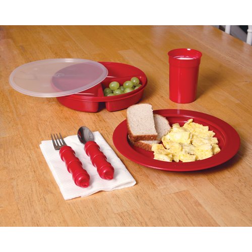 Deluxe Redware Tableware Set