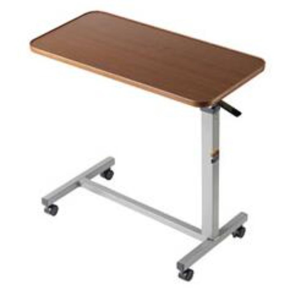 Overbed Table - Non-Tilt with Chrome Finish (30" x 15")
