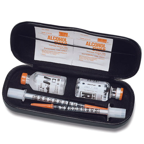 D.I. Insulin and Syringe Carrying Case