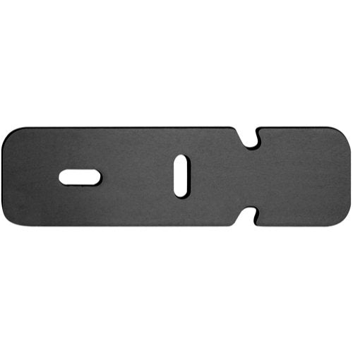 Waterproof Transfer Board with Notches & Hand Holes – Black