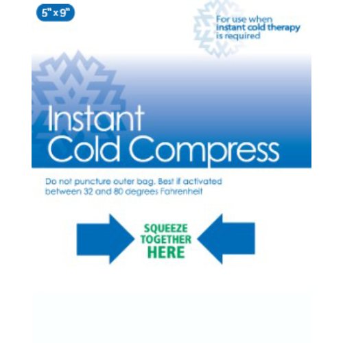 Instant Cold Compress – 5" x 9" | Case of 24
