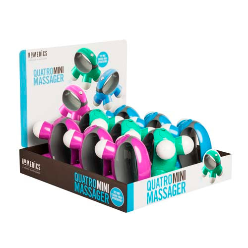 Quatro Mini Massager 9-Piece Countertop Display (Nov-30)