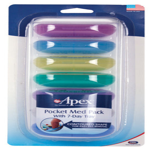 Pocket Med Pack with 7-Day Pill Tray