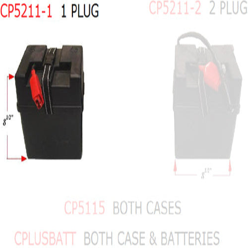 Battery Box Only for Cirrus Plus  – Includes One Cable